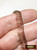 M00475 MOREZMORE Small 8mm Eyelashes BROWN Polymer Clay Doll Baby