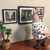 M00652 MOREZMORE Miniature Frame for Dollhouse Art Painting Square 65x65mm Faux Wood