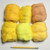 M01711 MOREZMORE Wool Roving Needle Felting 6 Color Pack YELLOW BEIGE