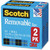 M01050 MOREZMORE 2 Pack Scotch Removable Tape 3/4" x 1296"