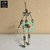 M00248-2 MOREZMORE HPA 2pcs M3 Rod to 1/8" Tube Adapters M3 Thread Square End for Stop Motion Animation Puppet Armature