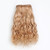 W0018C-01 MOREZMORE Try Doll Hair Weft CURLY STRAWBERRY BLONDE 12" 1 ft Natural Goat Hair Weft for Puppets Blythe OOAK Action Figures