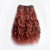 W0033C-15 MOREZMORE Doll Hair Weft CURLY AUBURN RED HEAD 180" 15 ft Natural Goat Hair Weft for Puppets Blythe OOAK Action Figures