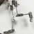 M00709x5 MOREZMORE HPA 50 Steel Compression Knee Elbow Joint Plates Limited Range Stop Motion Armature