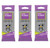 M02385x3 MOREZMORE Super Sculpey GREY Pack of 3 Sculpting Model Grey Polymer Clay 1 lb