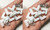 M01582x10 MOREZMORE HPA 20pcs Plastic Feet for Stop Motion Puppet M3 Thread