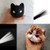 M00725-Black MOREZMORE Whiskers for Needle-Felted Animals 50pc Artificial Whiskers Straight Tapered End