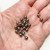 M01010-10 MOREZMORE HPA 2pc Double Ball Rod Barbells 5mm Ball 13mm for Stop Motion Animation Puppet Armature