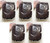 HR046-500 MOREZMORE 500g 100% Merino Fine Wool Roving DARK CHOCOLATE BROWN 66S for Needle Felting Felt