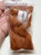 LM042-005 MOREZMORE 5g 100% Merino Fine Wool Roving CINNAMON  BROWN 66S for Needle Felting Felt