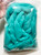 LM075-100 MOREZMORE 100g 100% Merino Fine Wool Roving TURQUOISE GREEN BLUE 66S for Needle Felting Felt