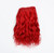 W0778C-15 MOREZMORE Doll Hair Weft CURLY RED 180" 15 ft Natural Goat Hair Weft for Puppets Blythe OOAK Action Figures
