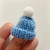 M01421-A MOREZMORE 3pc Miniature Winter Hats for Puppet or Doll 1:12 Scale