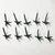 M01457-10 MOREZMORE 2pc Miniature Feet Claws Legs 45mm for Needle Felting Birds Chickens Chicks
