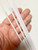 M01758-4mm-5 MOREZMORE 5pc Rigid Plastic Tube ABS Round Hollow Tube OD 4mm ID 3.3mm