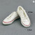 M00350-Black MOREZMORE Miniature 3D Converse Sneakers Pair 1:6 Scale Sport Shoes 5 cm Action Figure Doll Puppet