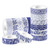 M00654-E MOREZMORE 1pc Miniature Flow Blue Style Washi Paper Blue and White Chinoiserie Sticker