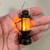 M01115 MOREZMORE Miniature Hurricane Lantern Lamp Electric LED Light Mini Prop 60x25mm
