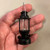 M01115 MOREZMORE Miniature Hurricane Lantern Lamp Electric LED Light Mini Prop 60x25mm