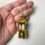 M00195-A MOREZMORE Miniature Hurricane Lantern Lamp Electric LED Light Mini Prop 60x30mm