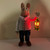 M00195-B MOREZMORE Miniature Hurricane Lantern Lamp Electric LED Light Mini Prop 60x35mm