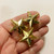 M00230x3-Imperfect MOREZMORE 1pc Miniature Star Christmas Tree Topper 30mm 1:6 Scale for Dollhouse Diorama Shadow Box Puppet Prop