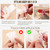 M00072 MOREZMORE 100pc Mini 5mm Adhesive Dots Double Sided Clear Ultra Thin Stickers Dots