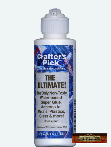 M00022 MOREZMORE Crafter's Pick Ultimate! Super Glue Metal Wood Clay 4 oz