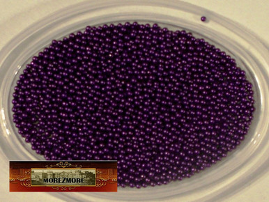 M00366 MOREZMORE 255LS METALLIC PURPLE 1mm Microbeads Micro