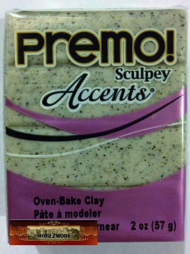 M00607 MOREZMORE Premo Accents Sculpey ANTIQUE GOLD 2oz Polymer Clay