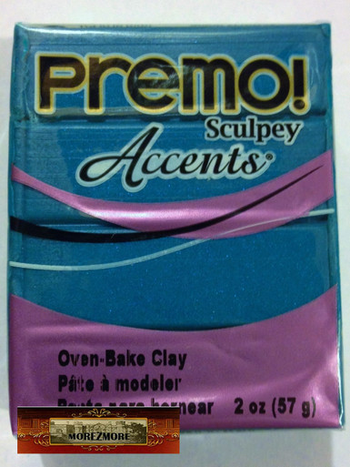 M00607 MOREZMORE Premo Accents Sculpey ANTIQUE GOLD 2oz Polymer Clay