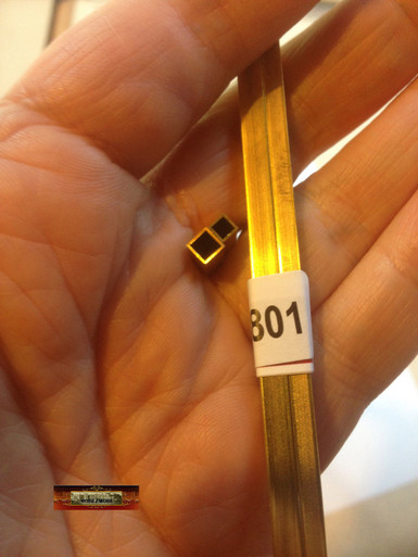 M00801 MOREZMORE 2 Brass Square Tube Telescopic 1/8" 5/32" K&S #8151 #8152