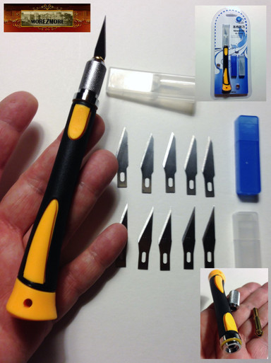 M01007 MOREZMORE Deluxe Knife Adjustable Handle for X-Acto #11 Blades