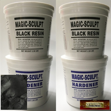 M02054x2 MOREZMORE 10 lb BROWN Magic Sculpt Sculp Epoxy Clay Model Putty