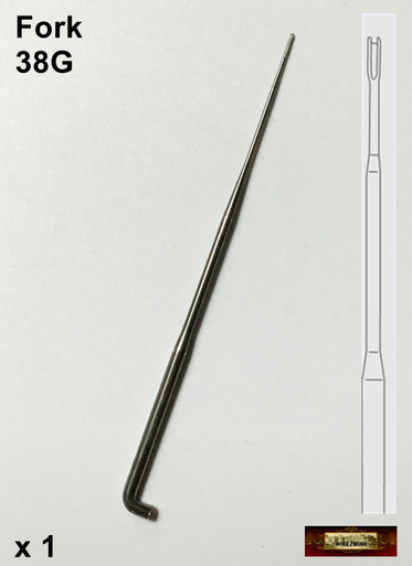 M00938 MOREZMORE 1 Felting Needle 40G FINE SPIRAL TRIANGULAR for Dry Needle  Felting