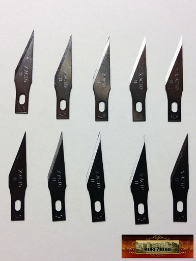 M00667-Try MOREZMORE 10 X-Acto 11 Precision Fine Point Blade Xacto X-611
