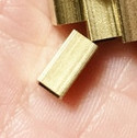M00266-1 MOREZMORE HPA 1 Cut 8 mm Square Brass Tube 5/32" K&S #8152