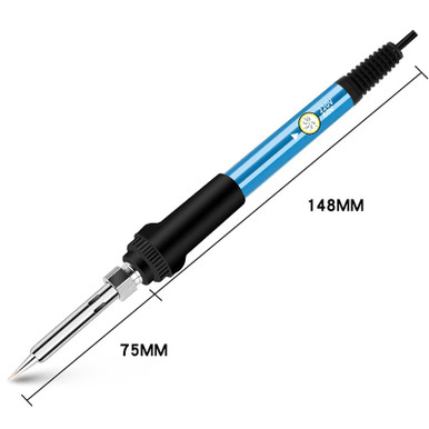 M01618 Soldering Iron With Temperature Adjustable Electric Soldering Iron with Ceramic Heating Core, 60w 110v