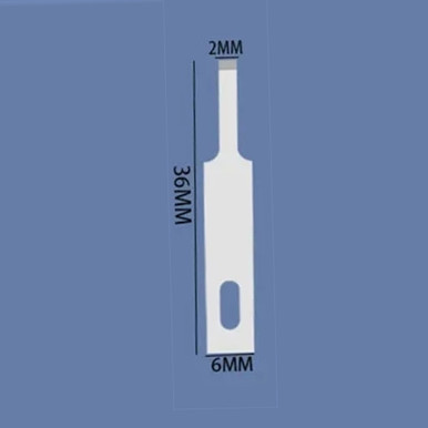 M01061 MOREZMORE Pack 10 Straight Chisel Blades #5 for Xacto Hobby Knife