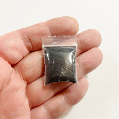 まぁー M01852 MOREZMORE Microbeads Clearance BLACK Metallic 1mm 3 g