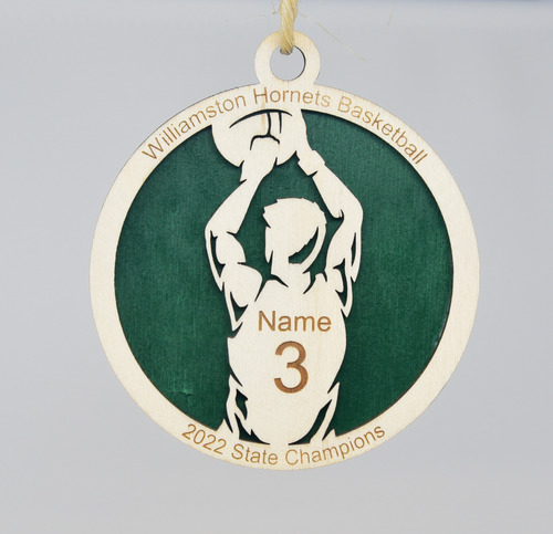 Basketball Personalized Ornament