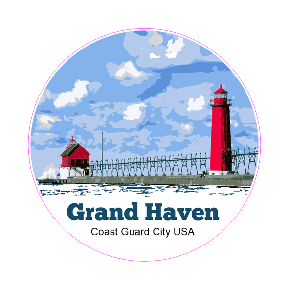 Grand Heven Coast Guard City Decal