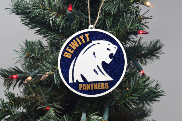 DeWitt Panther Ornament