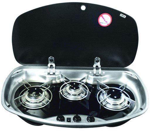 Smev PI8423GL Caravan Motorhome 3 Burner Hob