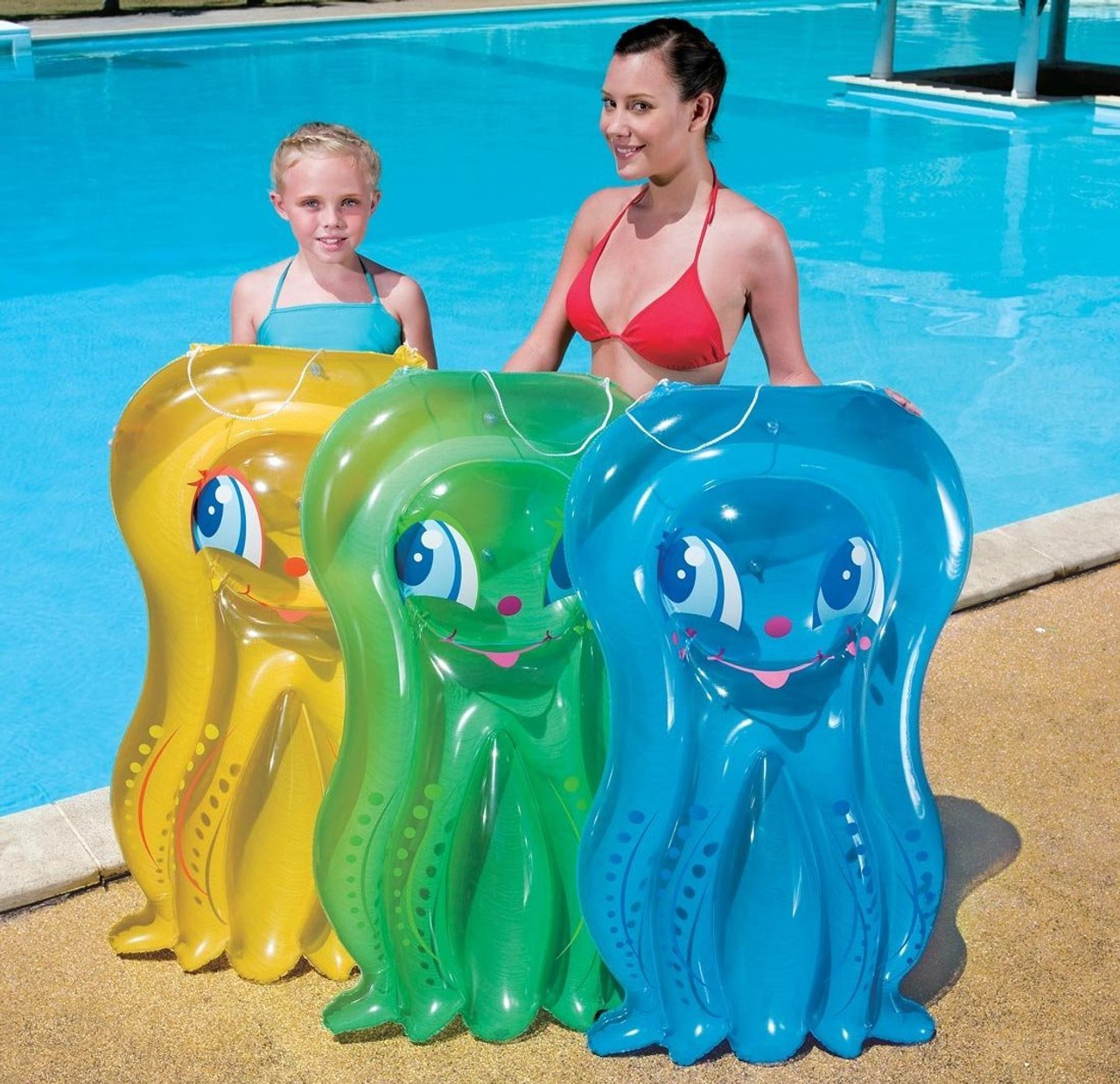 inflatable octopus pool float