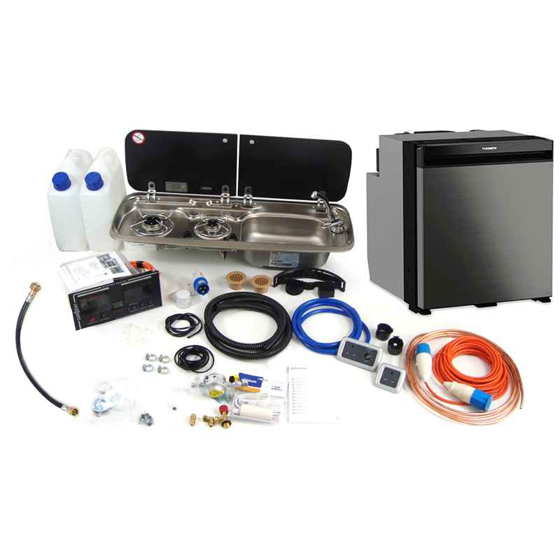 Dometic Smev 9222 Hob and Sink NRX50 Fridge & Sargent EC160