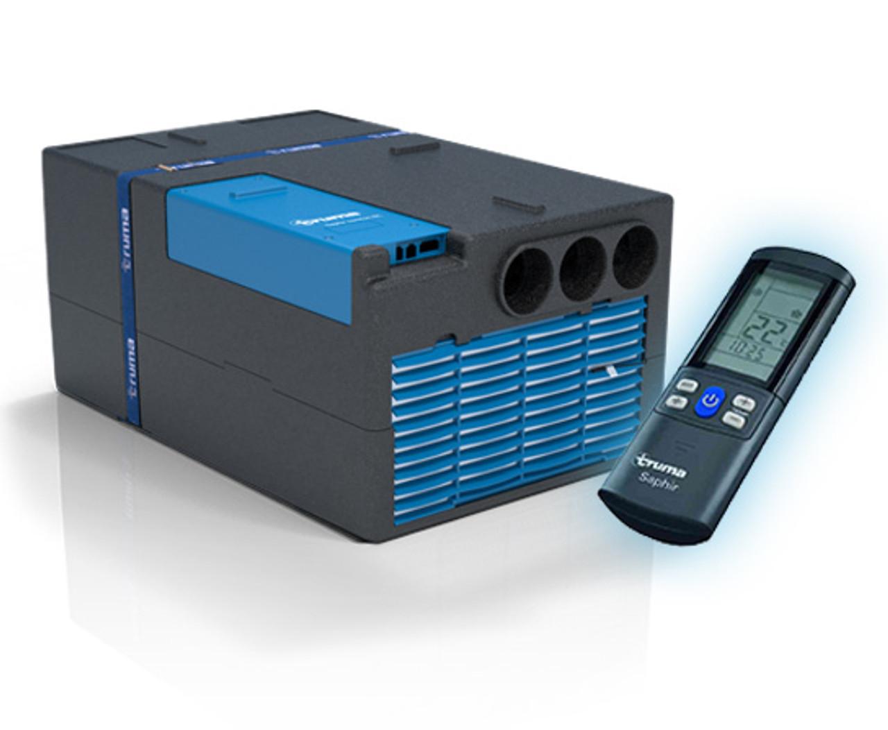 The Truma Saphir Comfort RC is an ultra efficient combined The Truma Saphir Comfort RC is an ultra efficient combined