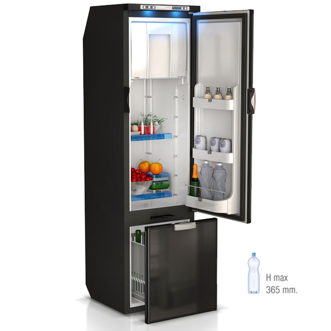 VITRIFRIGO Réfrigérateur Freezer 150L pour Camping-Car VTR5150 514602