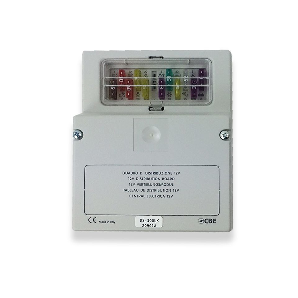 CBE DS300-UK 12v Caravan Campervan Distribution Unit - Jacksons