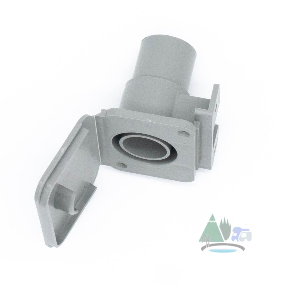 2 X 28mm Caravan Waste Water Outlet Socket – Compatible With 28mm Convolute Hose